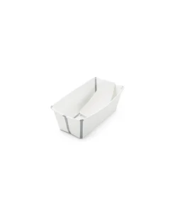 Vaschetta Pieghevole con Supporto - per Neonati e Bambini - Flexi Bath - Bianco