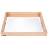 Vassoio a Specchio in Legno di Faggio FSC - 50 x 43,5 x 5 cm - 0+
