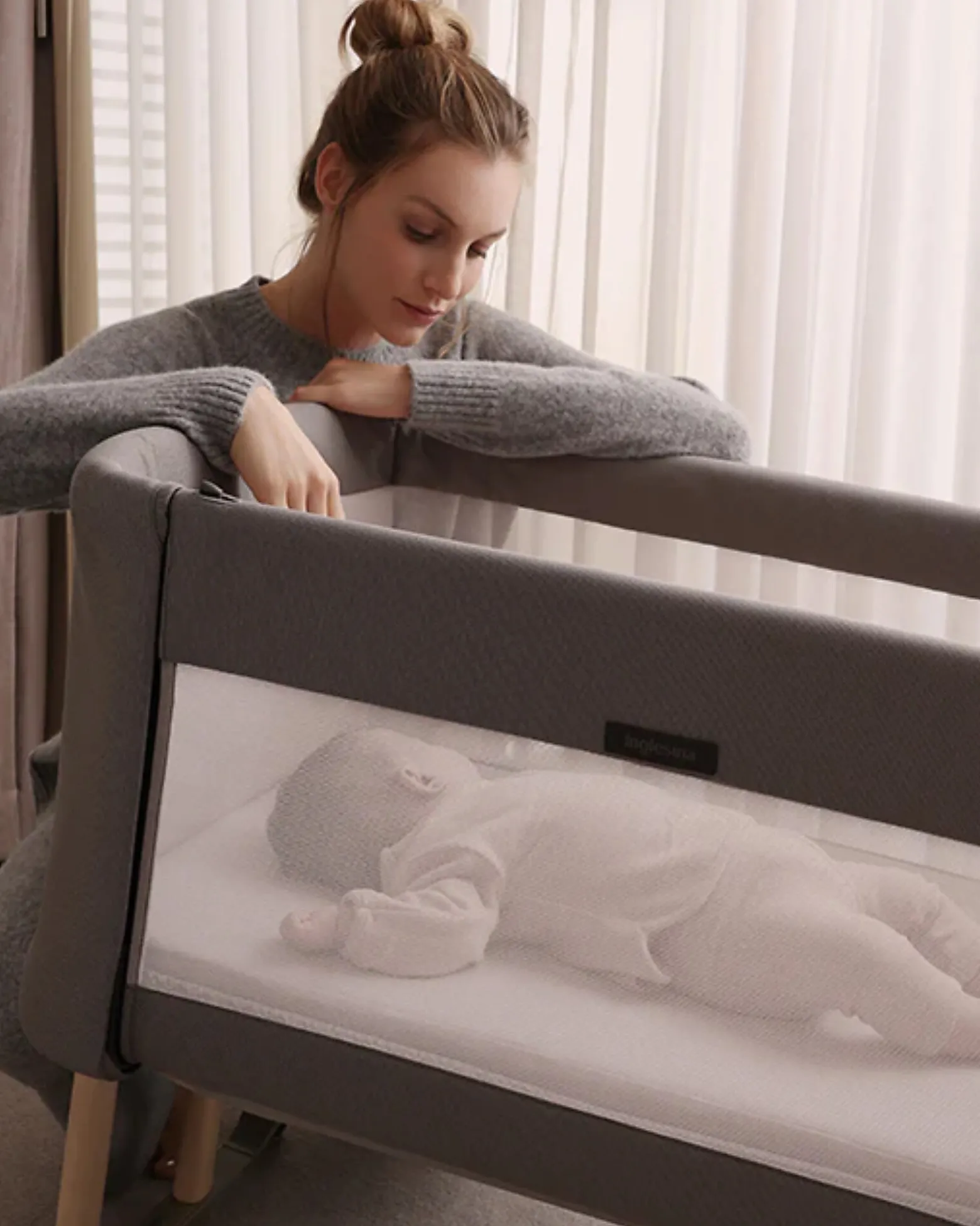 Welcome Bed - Shiva Grey - Culla Co-sleeping progettata per il Baby Wellness