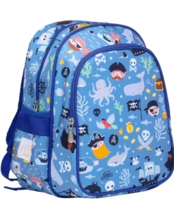 Zainetto Grande con Tasca Termica - Pirati - 27x32x19 cm - Mantiene cibi e bevande freschi!