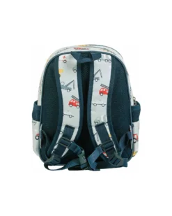Zainetto Grande con Tasca Termica - Veicoli - 27x32x19 cm - Mantiene cibi e bevande freschi!