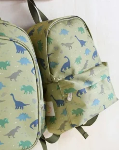 Zainetto Piccolo Dinosauri - 22x30x10 cm - Verde