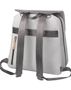 Zaino Meta - Grigio Perla - Soluzione Ultraleggera Funzionale ed Elegante per Te e il tuo Bambino!